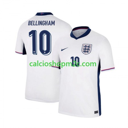 Inghilterra Jude Bellingham 5 Maglia Prima Euro 2024 Manica Corta